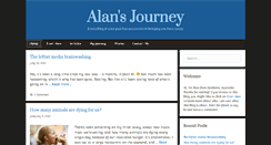 Desktop Screenshot of alansjourney.com