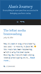Mobile Screenshot of alansjourney.com